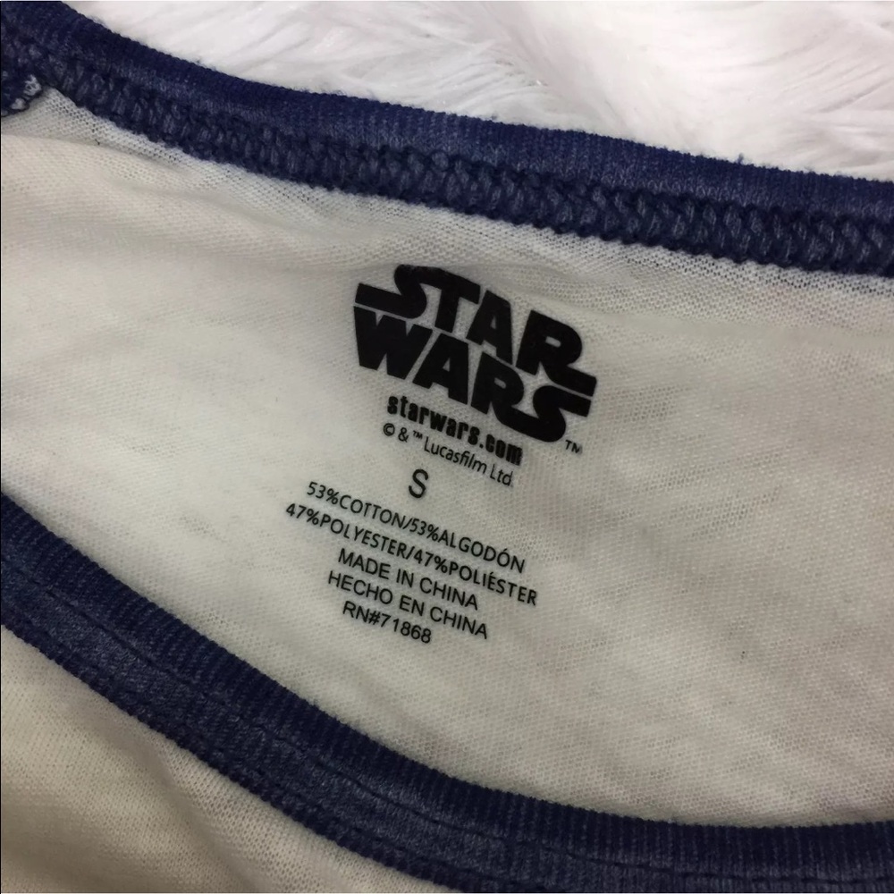 NWT Star Wars Burnout Baseball Tee - Picture 5 of 5